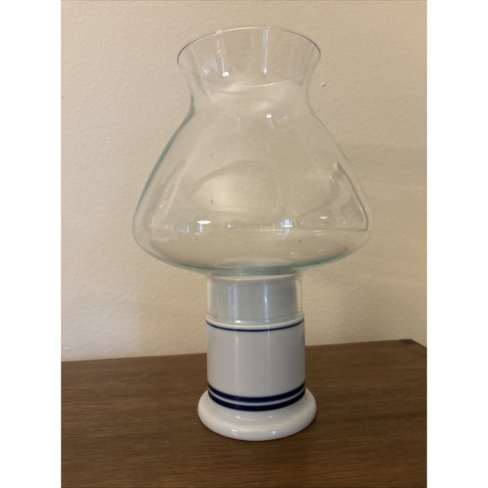 Hurricane‎ Lantern/Lamp Vintage DANSK Christianshavn Cafe' Candleholder